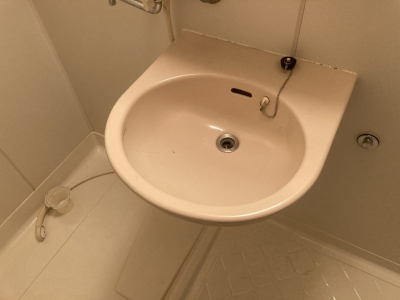 24-51 洗面ボウル　割れ補修