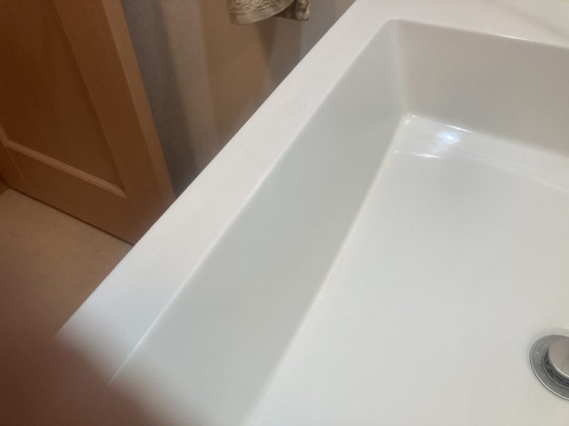 24-52 洗面ボウル 欠け補修