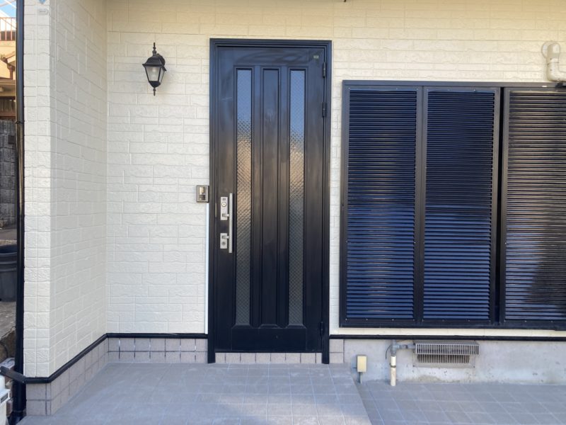 24-57 アルミドア 再生塗装