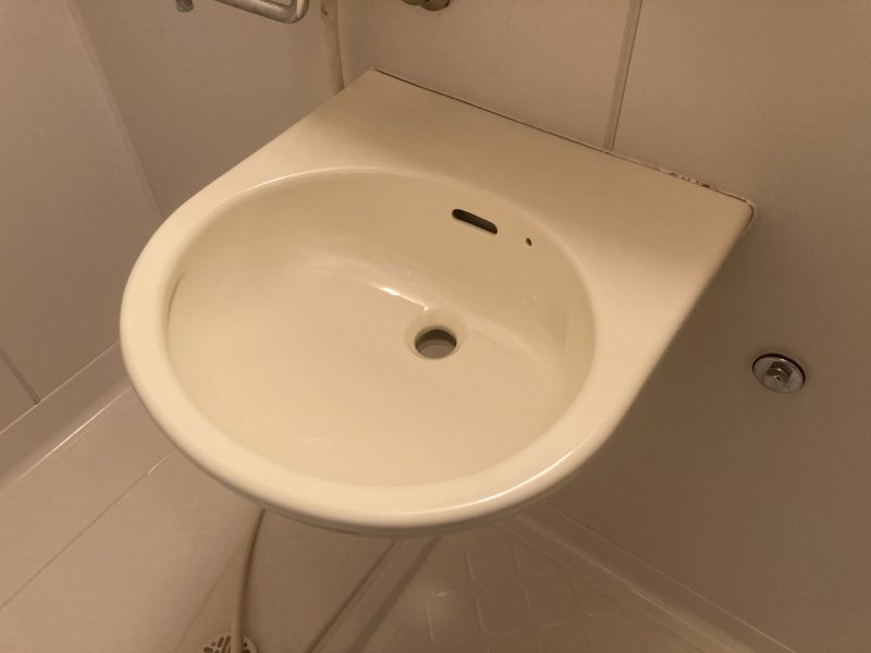 24-51 洗面ボウル　割れ補修