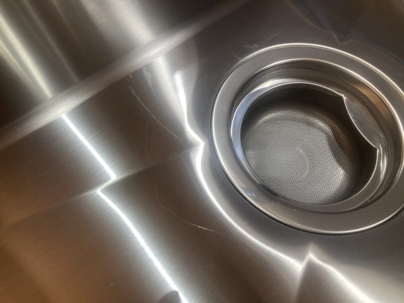 24-59 ステンレスシンク キズ補修