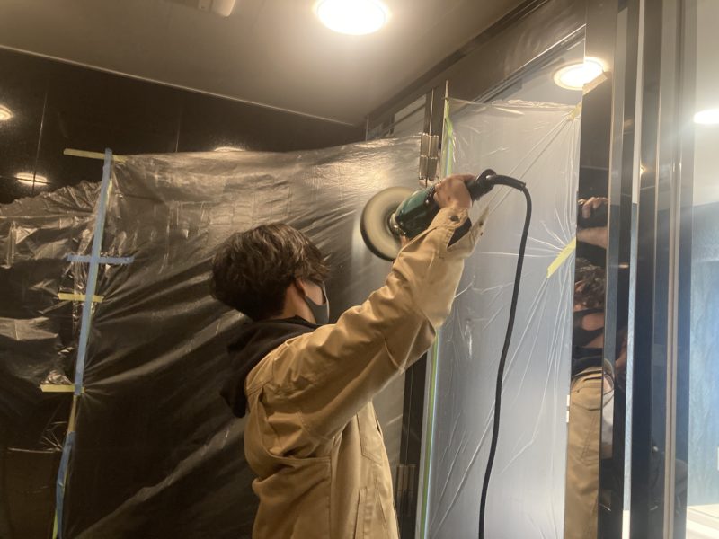 24-61 800鏡面 キズ補修