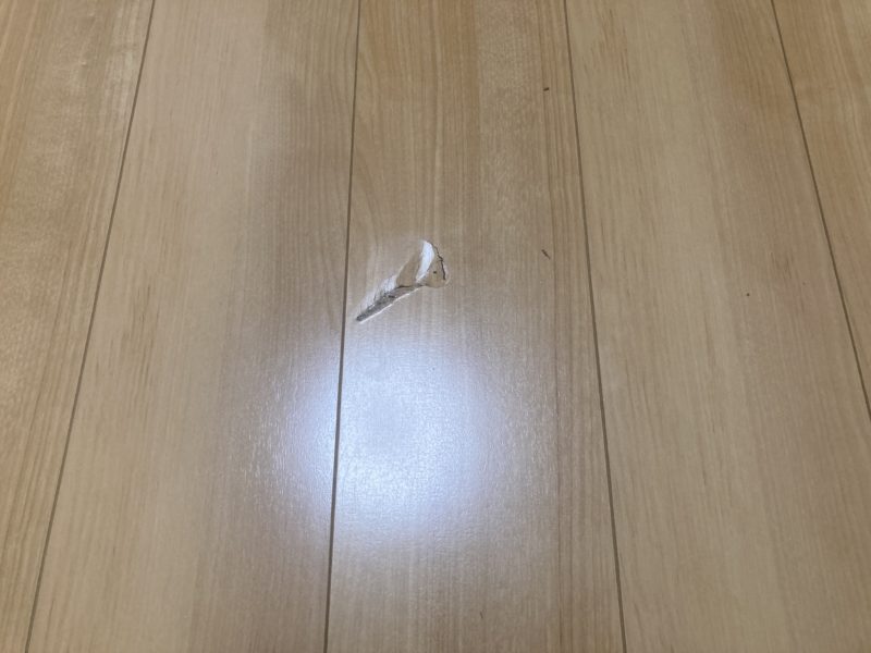 24-66 フロアーキズ補修