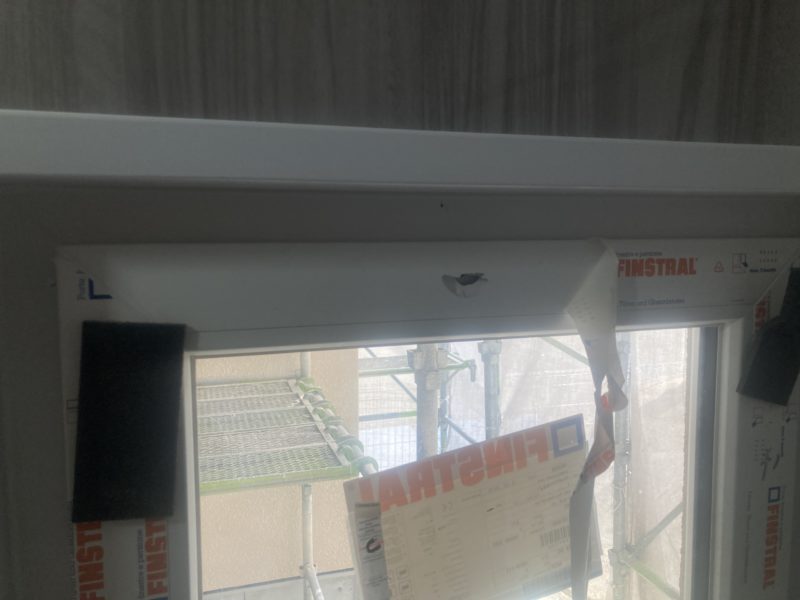 24-72 樹脂サッシ 割れ補修