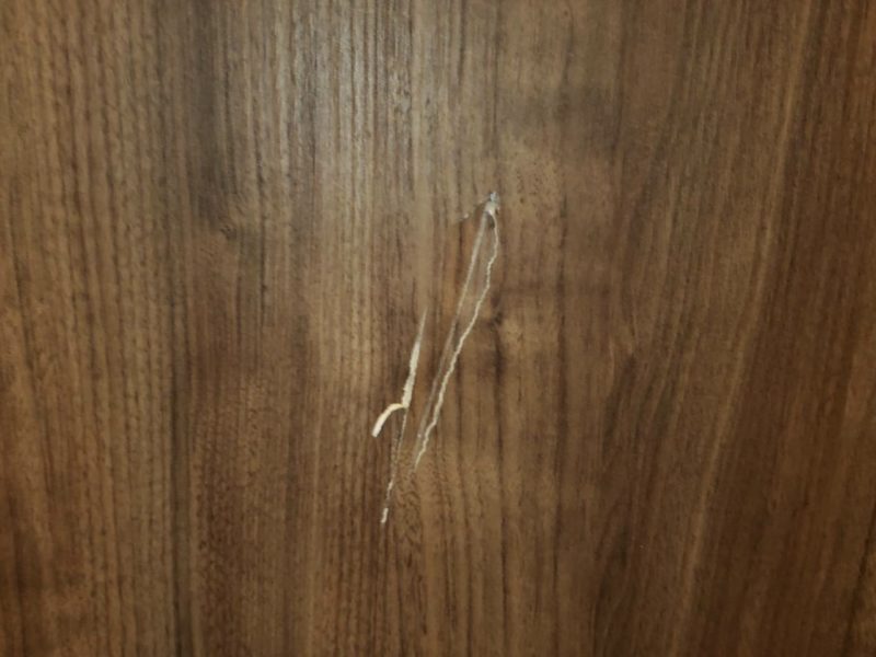 24-75 木製パネル キズ補修