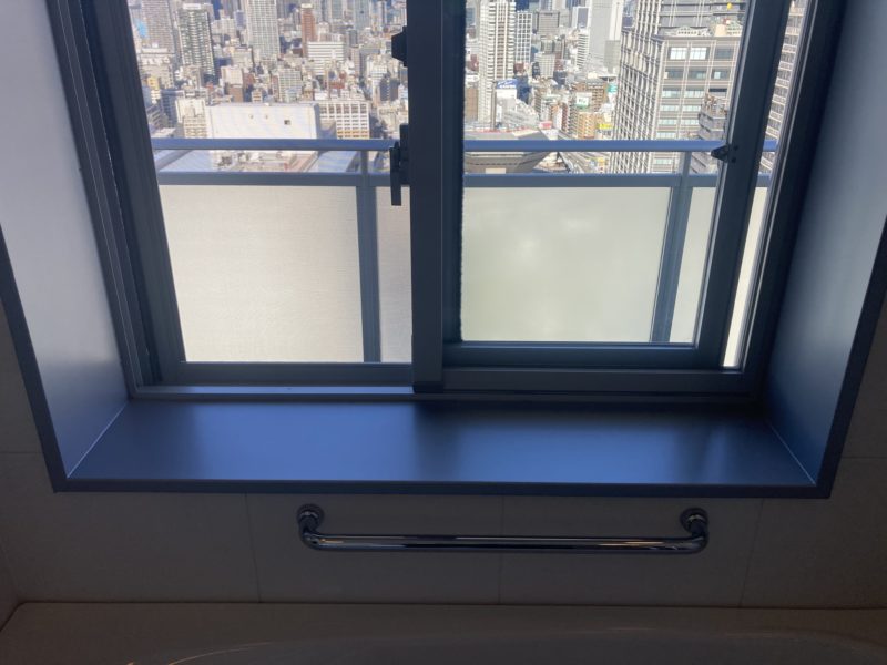 24-127 浴室サッシ枠 再生塗装