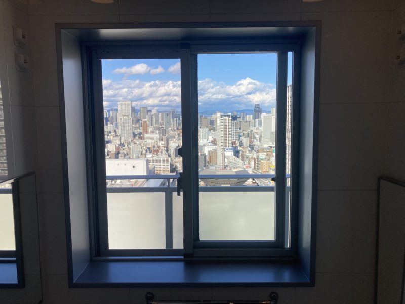 24-127 浴室サッシ枠 再生塗装