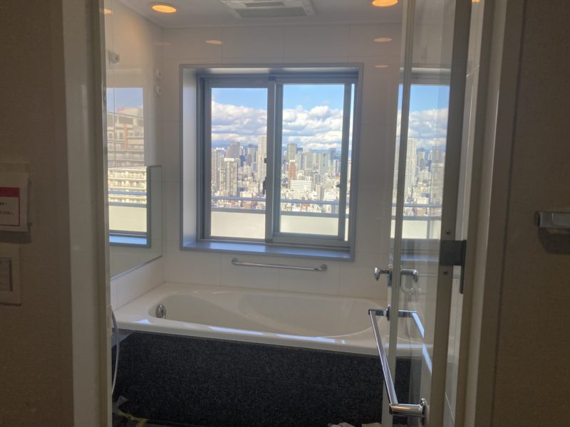 24-127 浴室サッシ枠 再生塗装