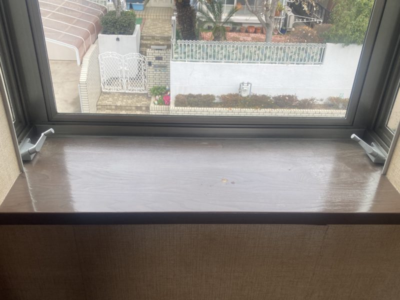 24-92 カウンター塗装補修