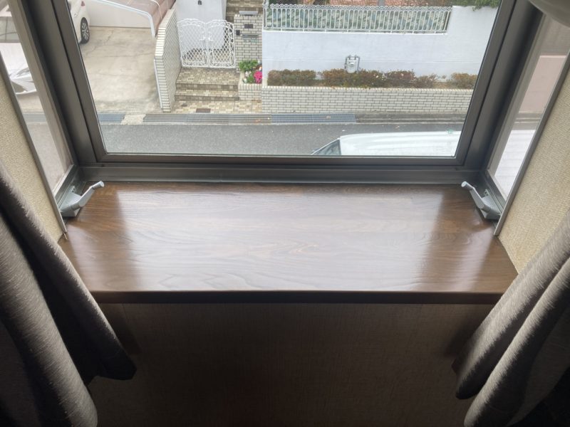 24-92 カウンター塗装補修