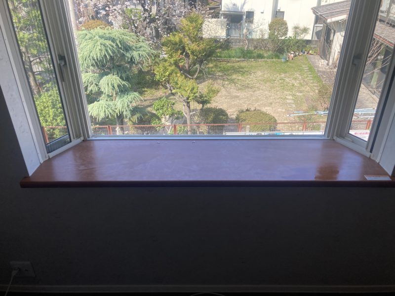 24-92 カウンター塗装補修