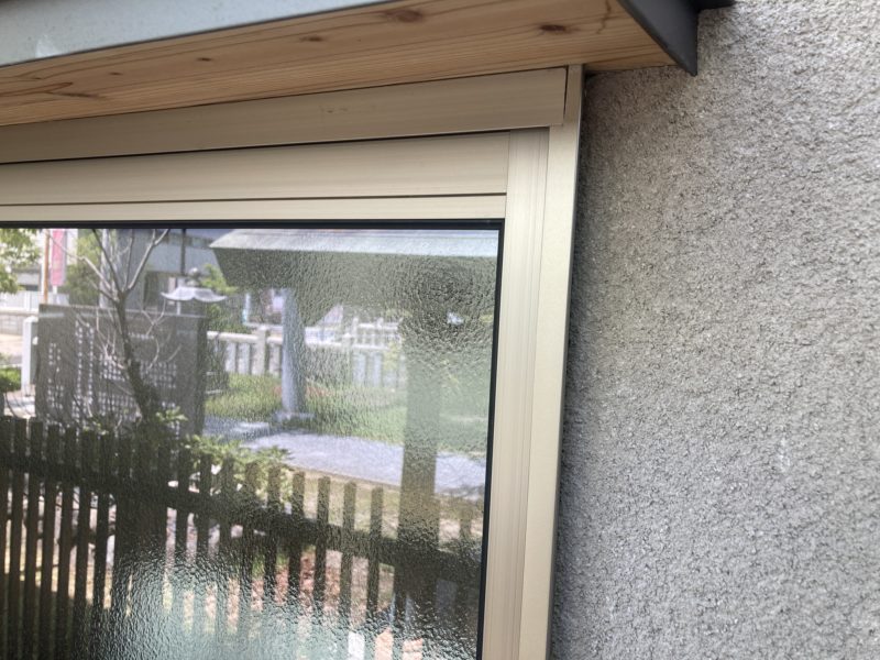 24-101 アルミサッシ へこみ補修