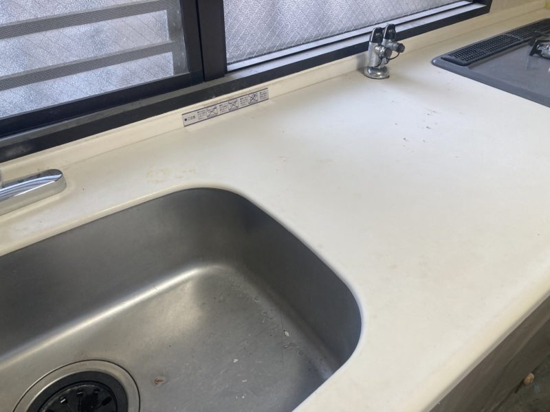 24-107 ワークトップ 再生研磨