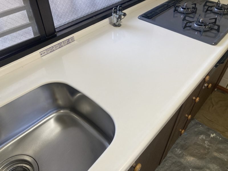 24-107 ワークトップ 再生研磨