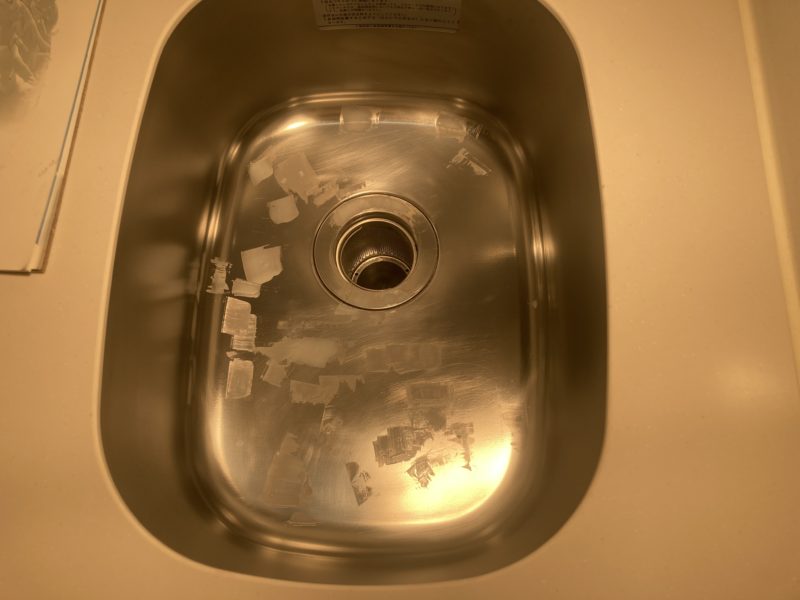 24-112 シンク穴 補修
