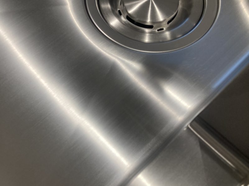 24-138 ステンレス シンクキズ補修