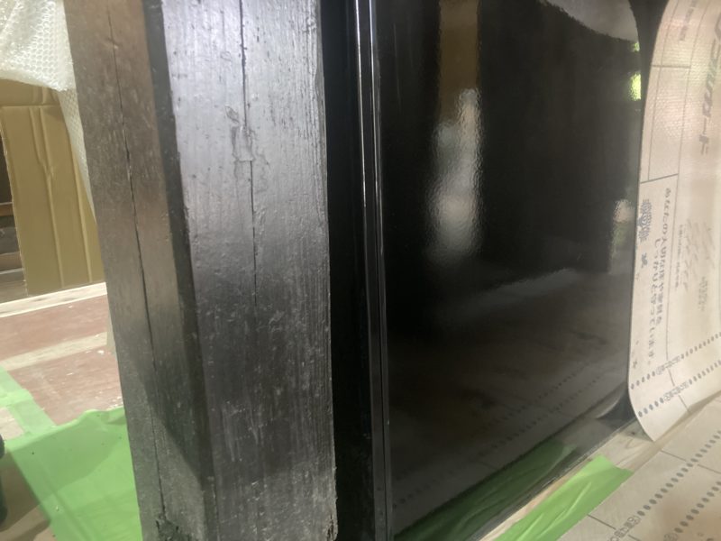 24-139 ホーローパネル へこみ補修