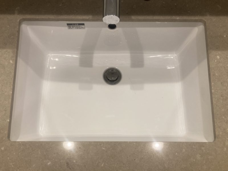 24-150 洗面ボウル 割れ補修