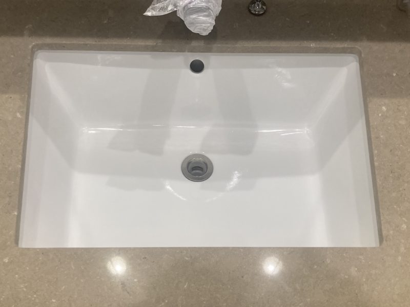 24-150 洗面ボウル 割れ補修