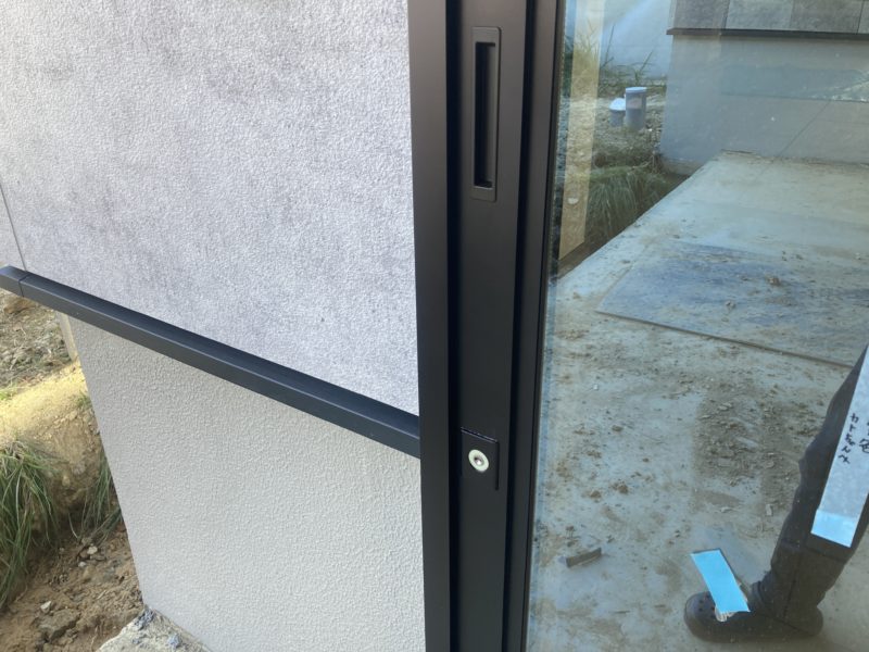 24-149 アルミサッシ キズ補修　