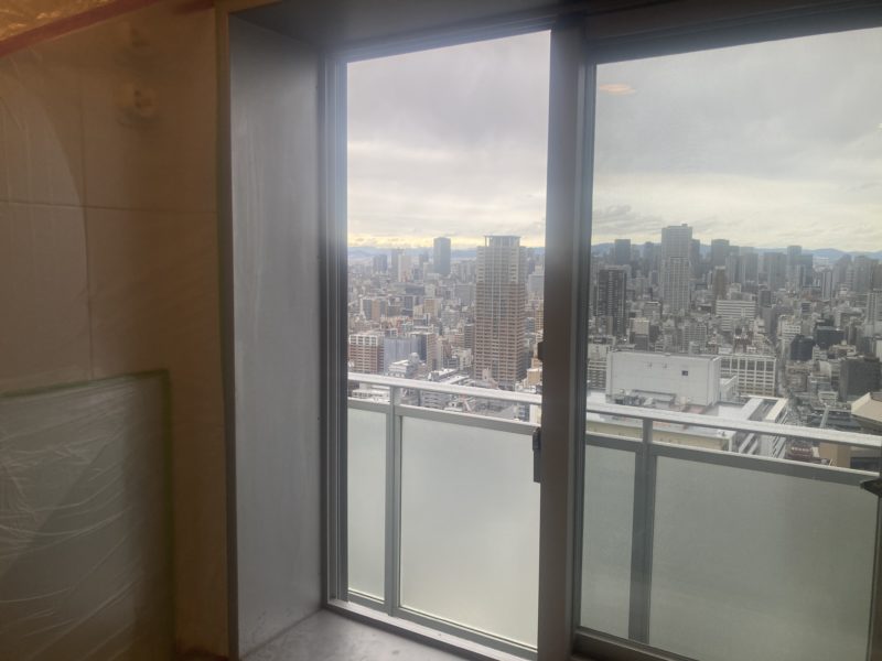 24-127 浴室サッシ枠 再生塗装