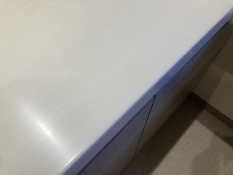 25-23 オニキスカウンター キズ補修