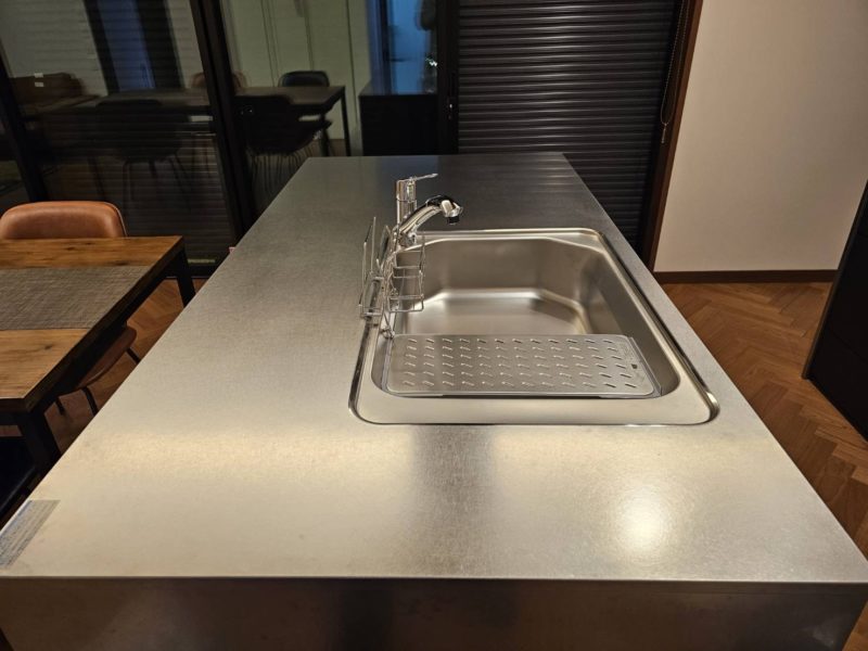 25-18 susワークトップ キズ シミ補修