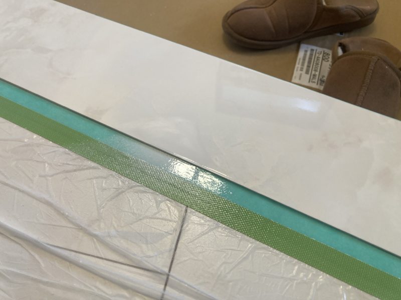 25-12 鏡面フロアー へこみ補修