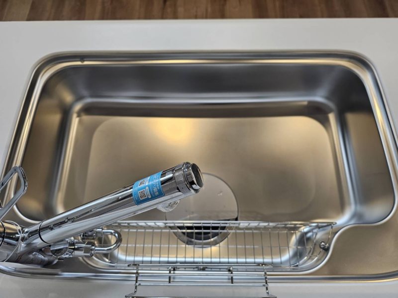 25-09 新品シンク すり傷補修