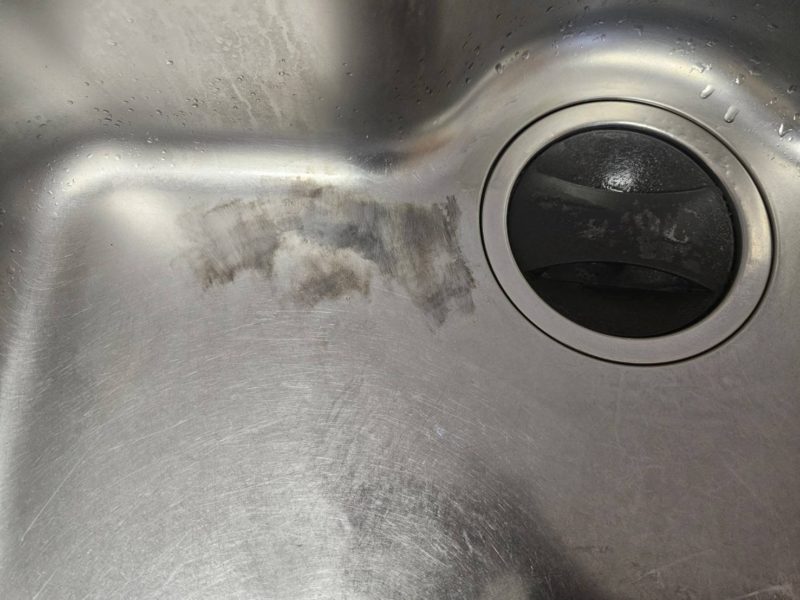 25-68 シンク酸焼け 補修