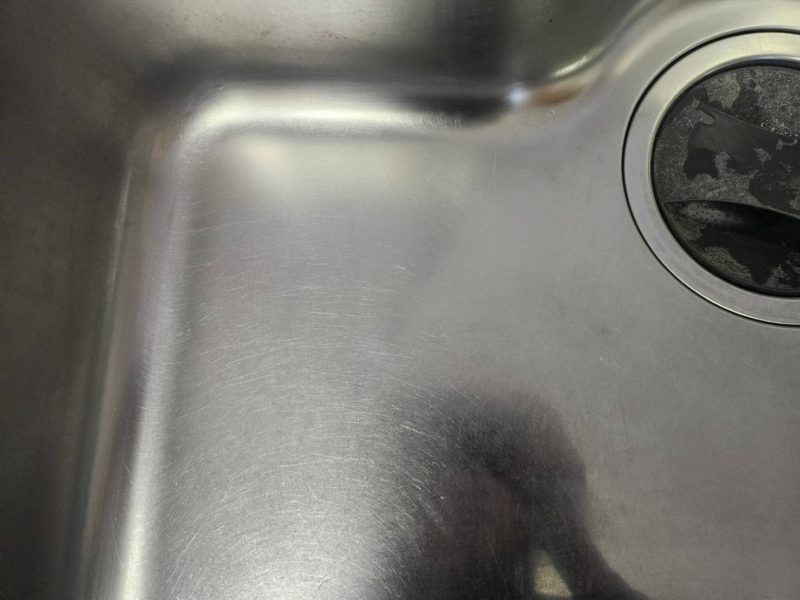 25-68 シンク酸焼け 補修