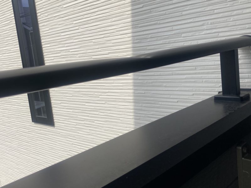 25-53 アルミ手すり へこみ補修