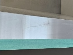 25-95 レンジフード キズ補修