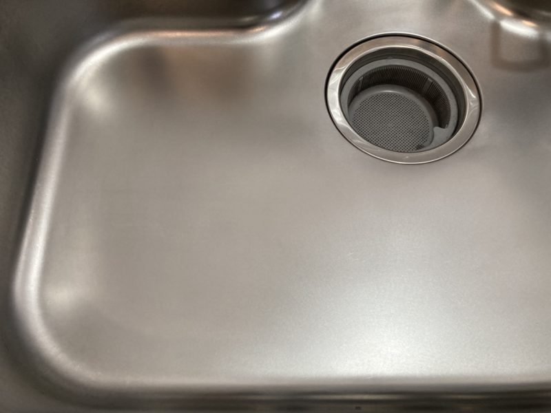 25-90 ステンレス シンクキズ補修