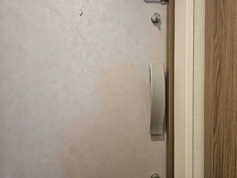 25-102 玄関ハンドル 再生塗装