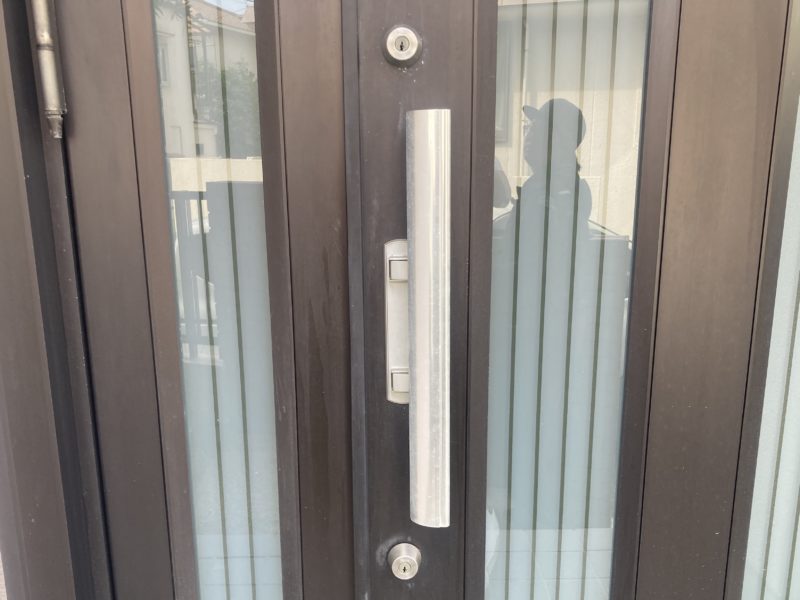 25-112 玄関ドア 再生塗装