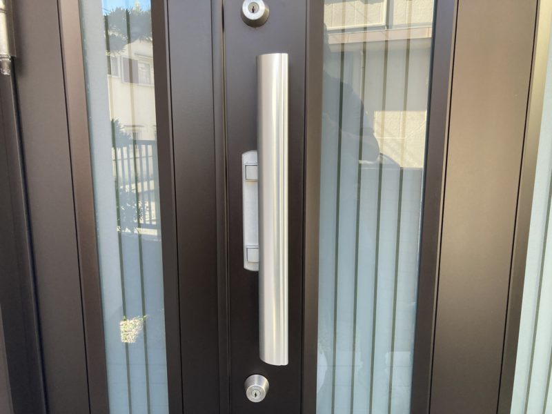 25-112 玄関ドア 再生塗装