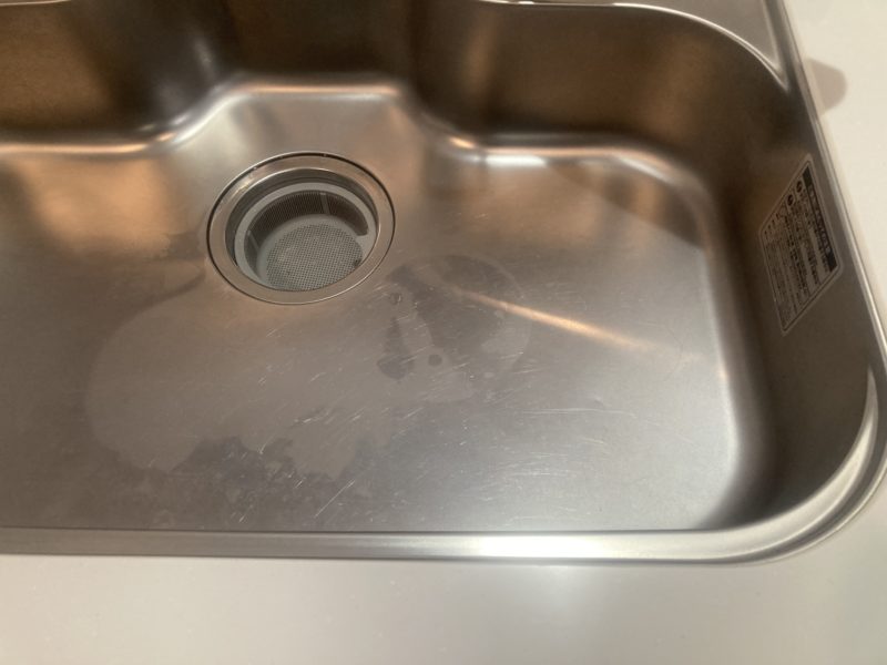 25-90 ステンレス シンクキズ補修