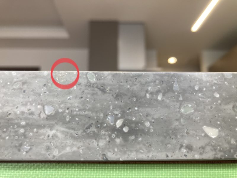 25-84 人工大理石 欠け補修