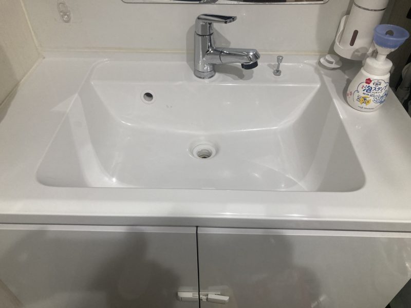 25-85 洗面欠け 補修