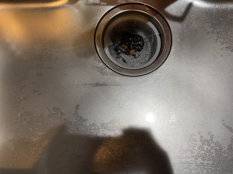 25-90 ステンレス シンクキズ補修